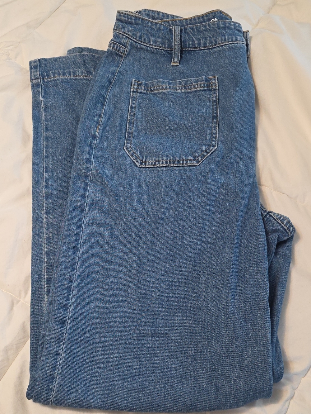 Classic High-Rise Women's Blue Jeans